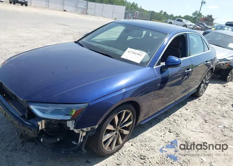 2021 Audi A4 Premium 40 Tfsi Quattro S Tronic from USA, damaged, VIN WAUABAF46MA087110